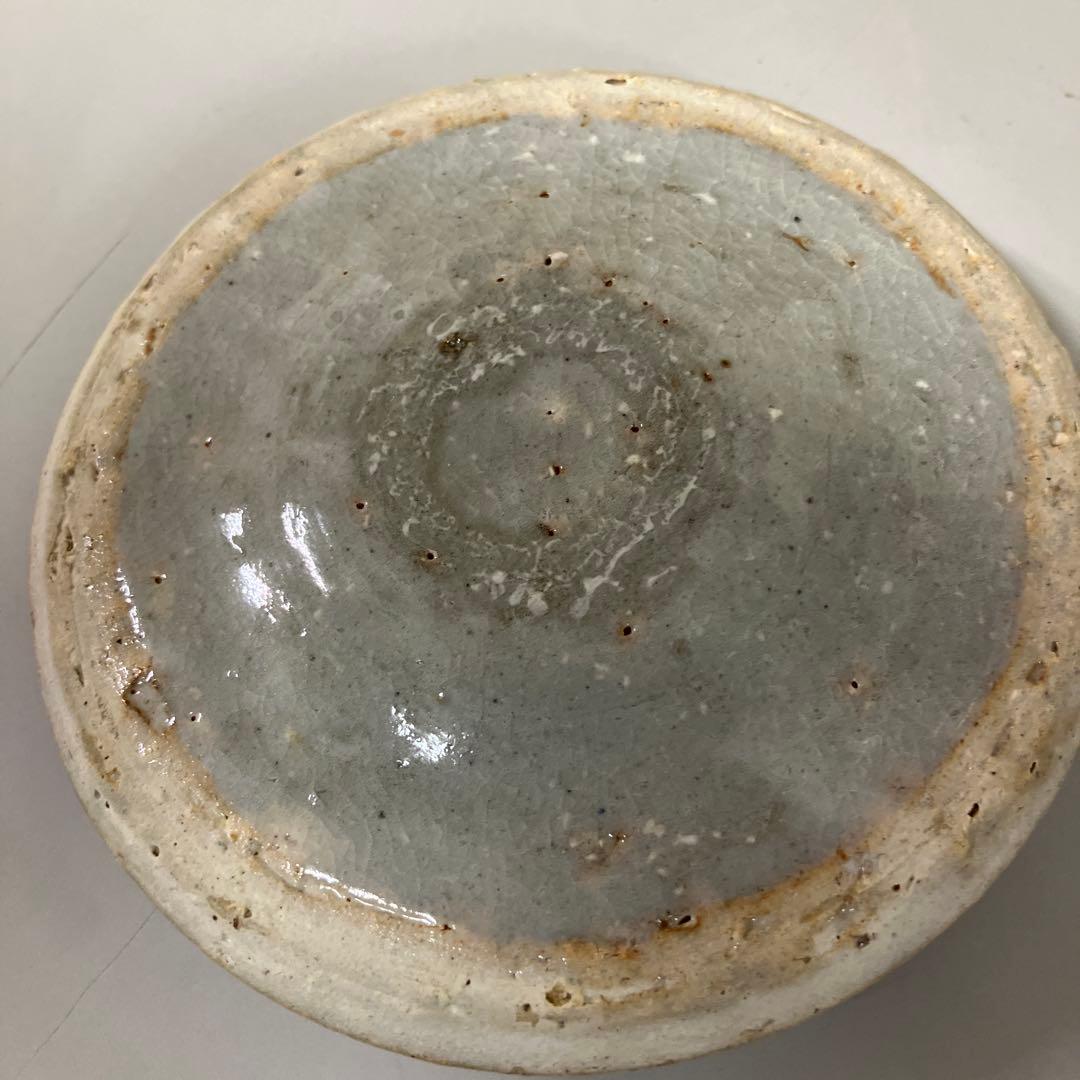 D-5 昭和レトロ 萩焼 陶器製 水指 水差し 茶道具 茶器 食器 和食器