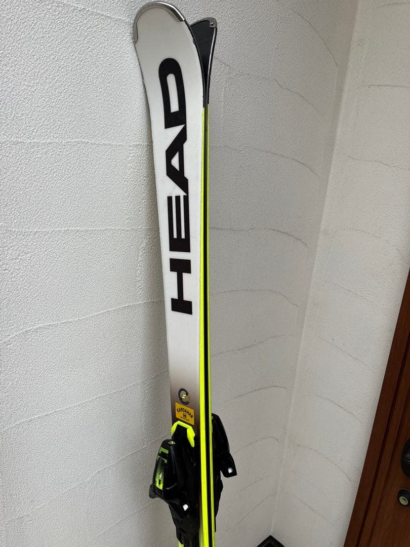 使用少　HEAD ヘッドWORLDCUP REBELS E.XSR 163㎝