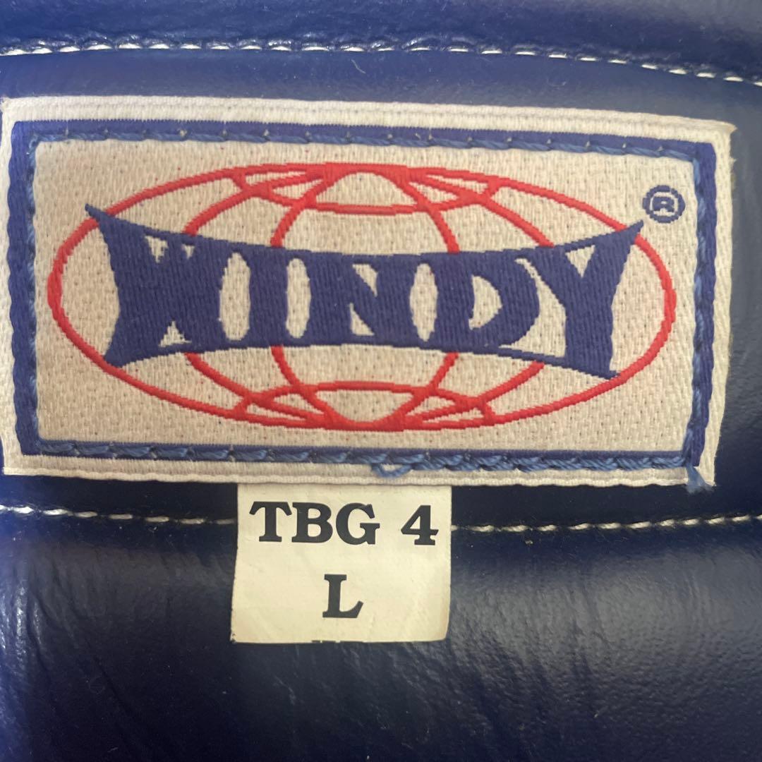 WINDY ボクシンググローブ TBG 4 Lサイズ 青