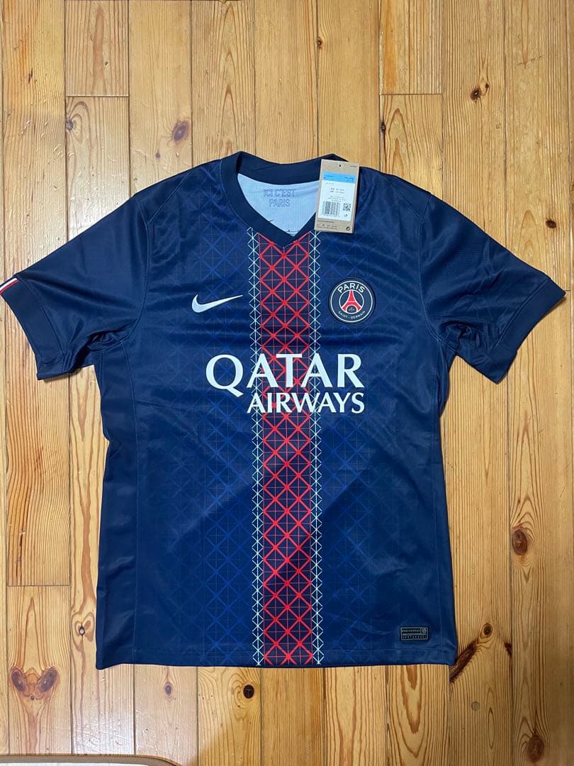 新品タグ付き PSG ホームユニフォーム Mサイズ