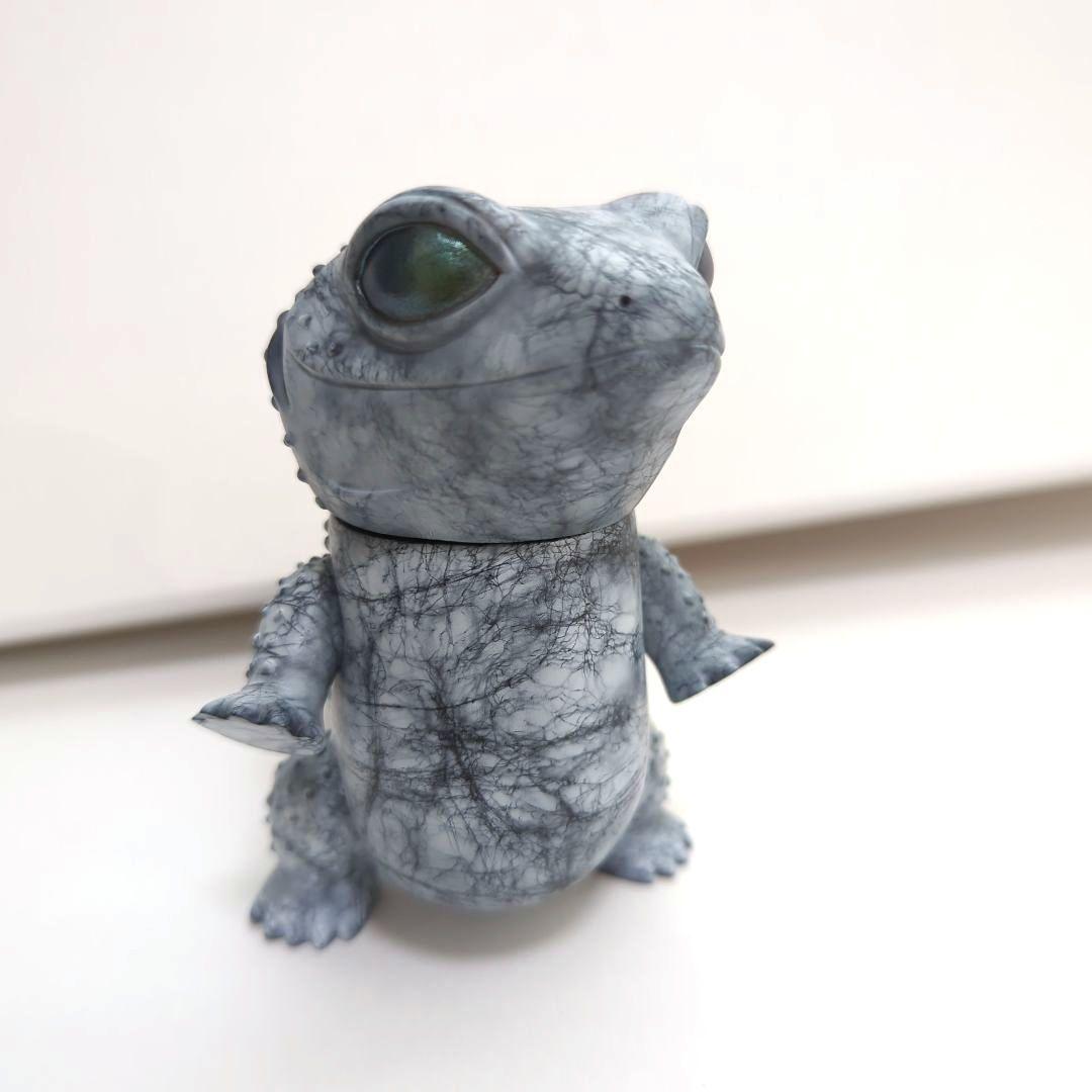 ヒョウモントカゲモドキ　レオパ　ソフビ　フィギュア