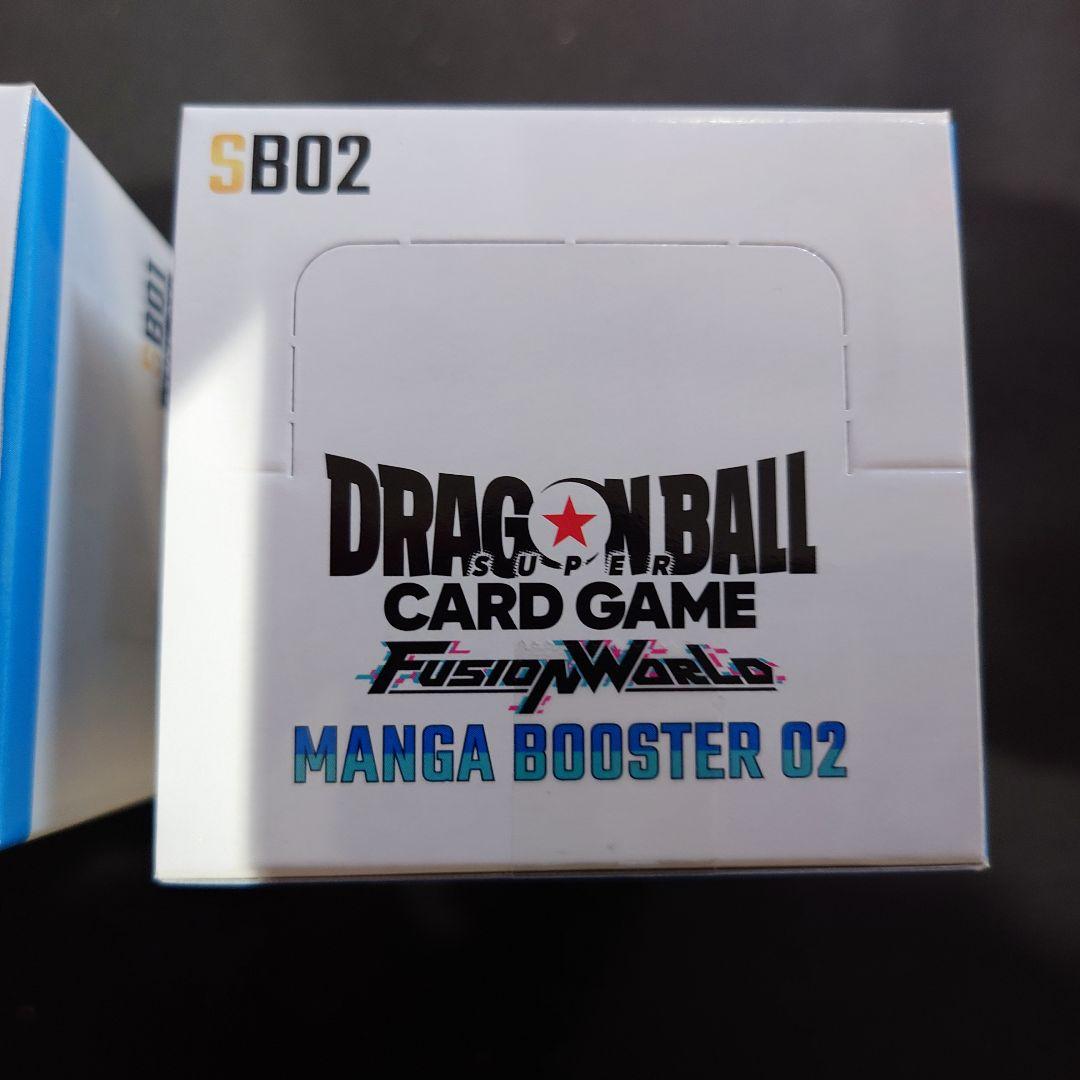 【新品未開封テープ付】MANGA BOOSTER 01&02　ドラゴンボール
