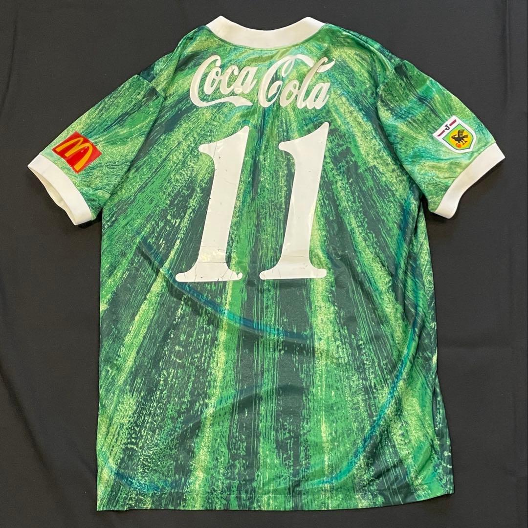 【希少】Jリーグ初期 東京ヴェルディカズ 11 コカ・コーラ 優勝バッジ付