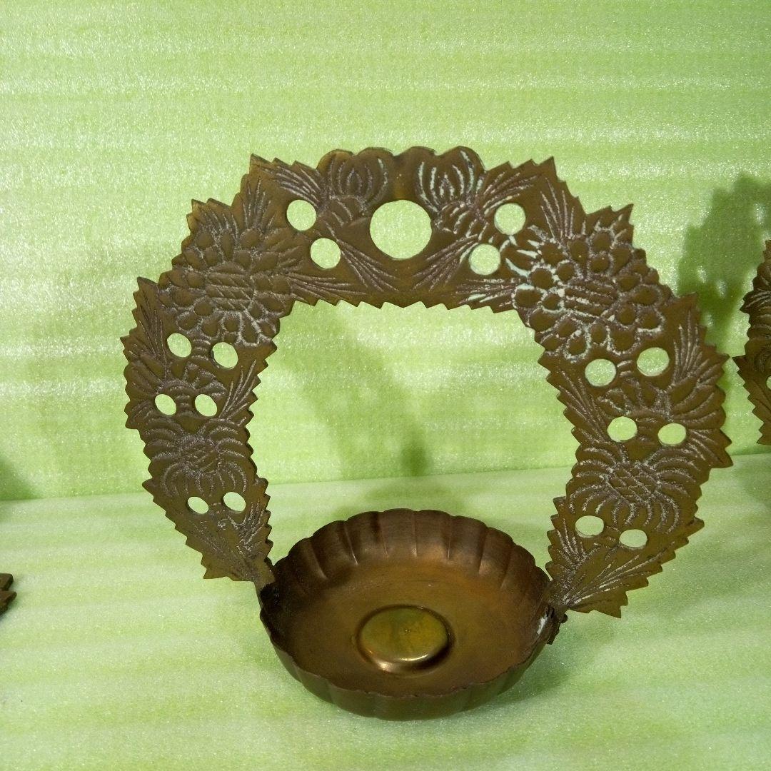 キャンドルホルダー　ティーライトキャンドル　２個セット