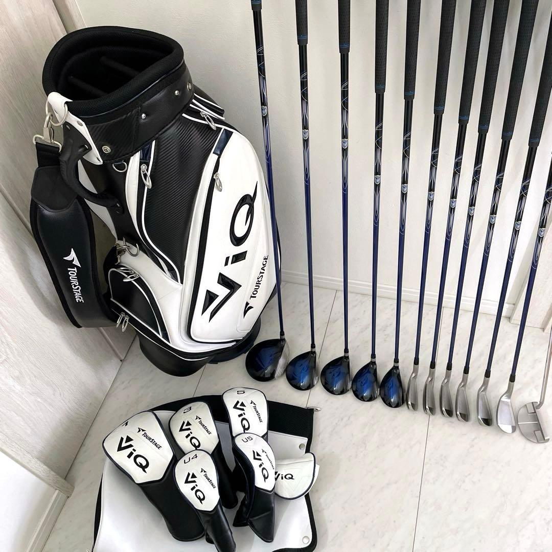 未使用に近い　最新2023モデル　メンズ　ブリヂストン　ツアーステージ　VIQ