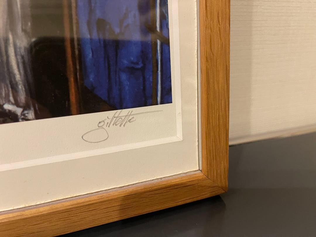 ジェフジレット「Shadow City Minnie」　額装済み　バンクシー