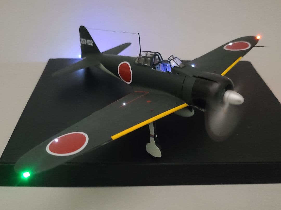 マギウス 零式艦上戦闘機21型 岩本飛曹長乗機リアルモーターライズ完成品