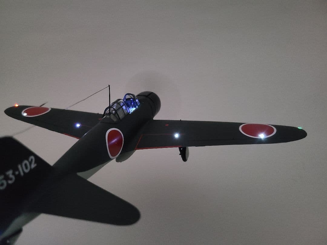 マギウス 零式艦上戦闘機21型 岩本飛曹長乗機リアルモーターライズ完成品