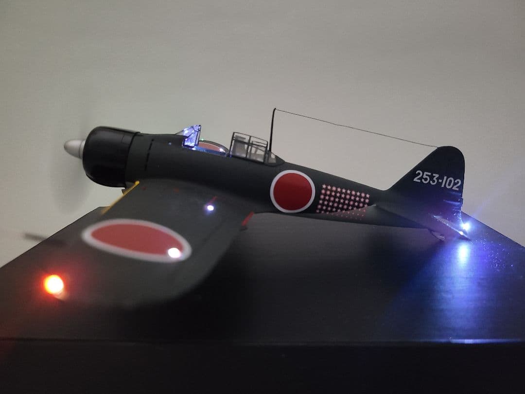 マギウス 零式艦上戦闘機21型 岩本飛曹長乗機リアルモーターライズ完成品