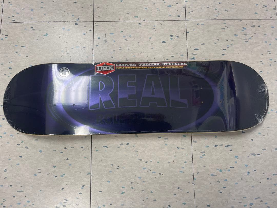 REAL OVAL BLUE FOIL DBX DECK8.38デッキ新品送料込