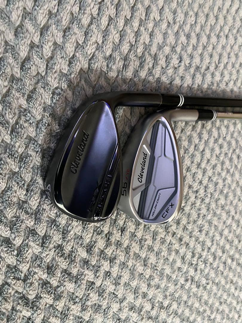 ①Cleveland ZipCore 54度 ②Cleveland ＣＦＸ56度