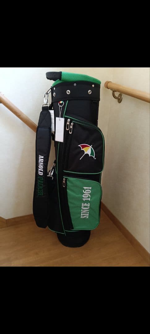 【未使用】アーノルドパーマー APCB-26 7.5型 キャディバッグ ブラック