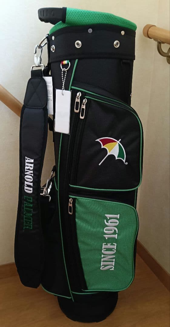 【未使用】アーノルドパーマー APCB-26 7.5型 キャディバッグ ブラック