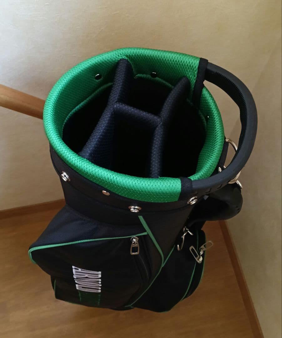 【未使用】アーノルドパーマー APCB-26 7.5型 キャディバッグ ブラック