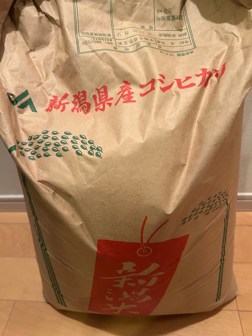 令和6年新潟県産コシヒカリ30kg