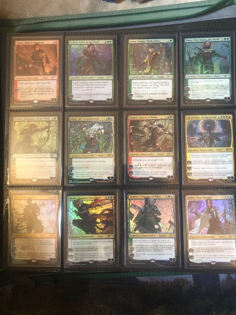 secret lair ステンドグラス版プレインズウォーカーコンプリート品