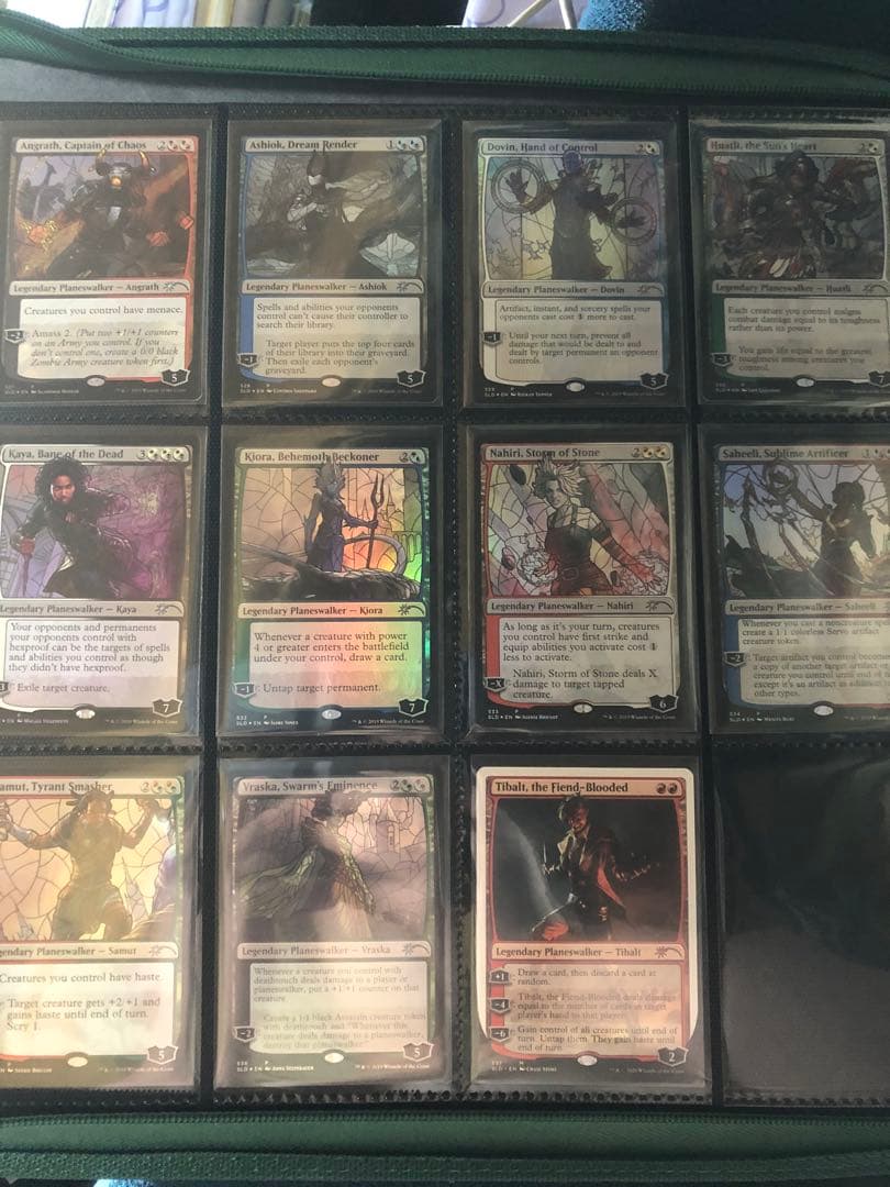 secret lair ステンドグラス版プレインズウォーカーコンプリート品