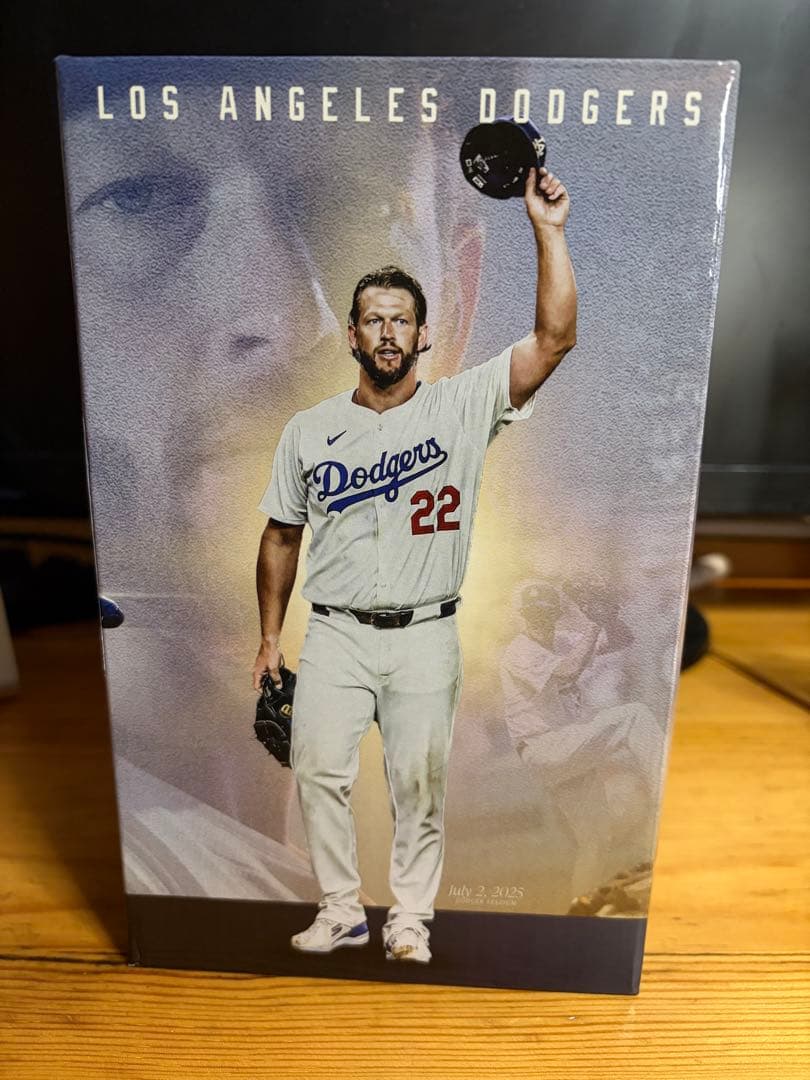 クレイトン・カーショー 3000奪三振 記念フィギュア