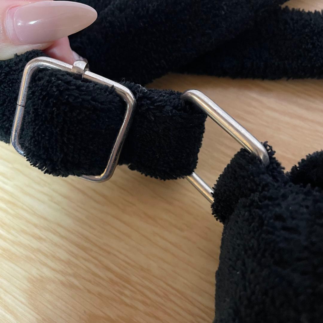 CHANEL シャネル ノベルティ ショルダーバッグ ブラック ホワイト