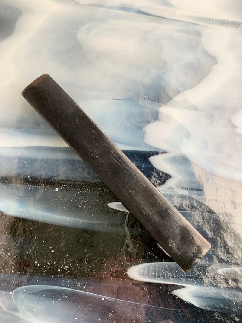 小柄小刀　足相撲図小柄袋　刀装具（15cm以下の合法サイズ）