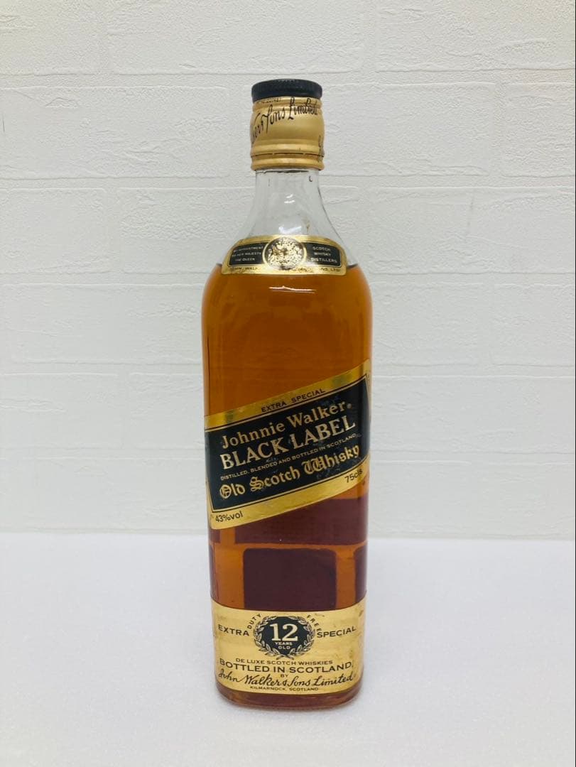 ジョニーウォーカー ブラックラベル 12年 エクストラ スペシャル2本セット