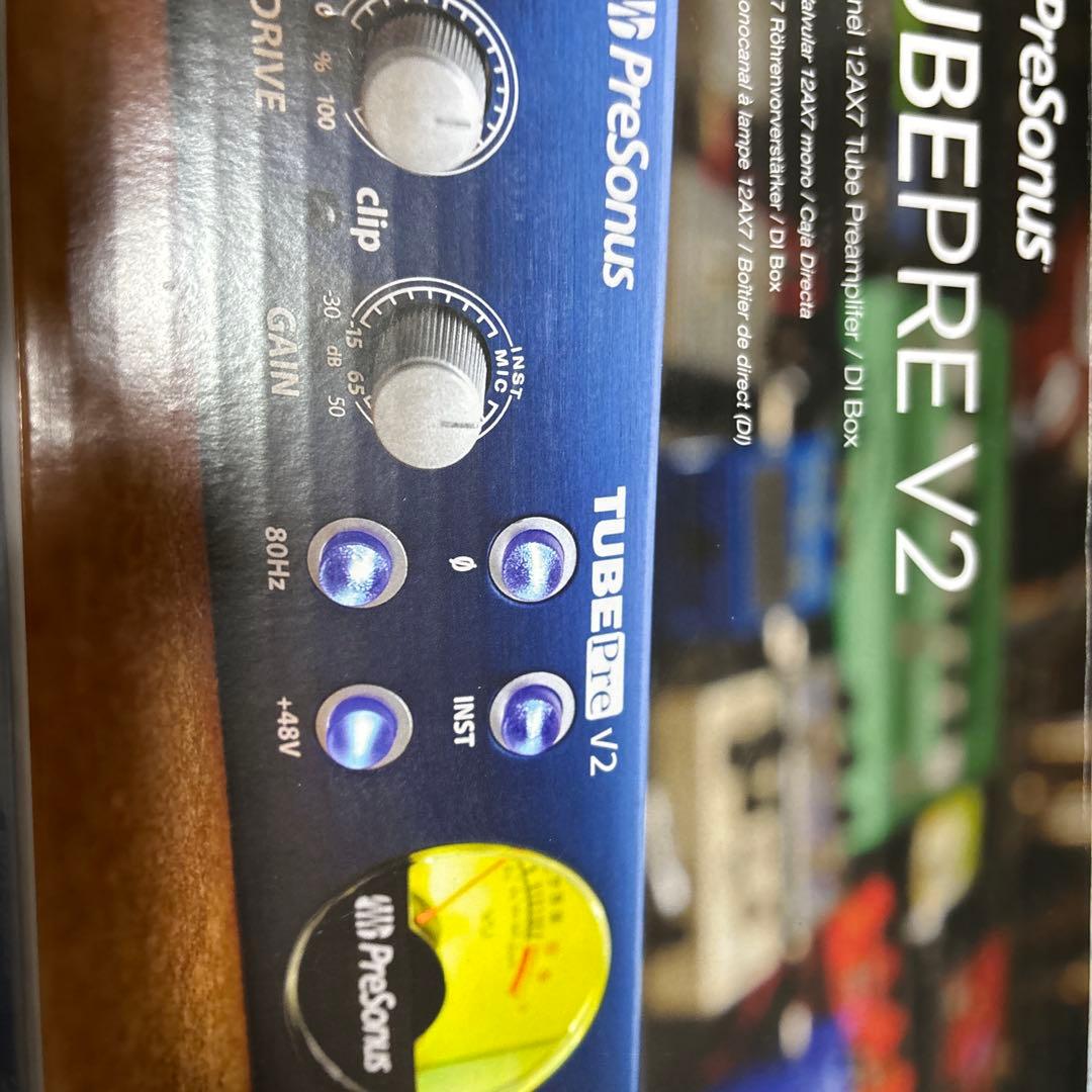 PRESONUS TUBEPre V2 真空管マイクプリアンプ