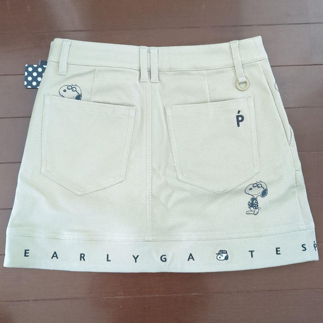 PEARLY GATES スヌーピー ゴルフスカート PEANUTSコラボ