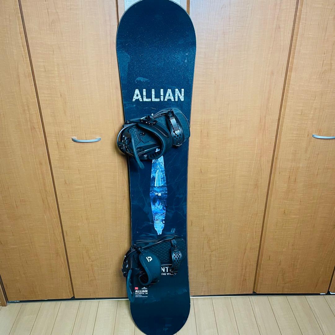 ALLIAN ATLANTIS 148 スノーボード union ビンディング付