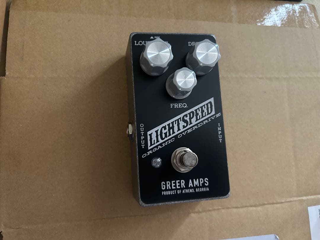 ギター Greer Amps Lightspeed Organic Overdrive