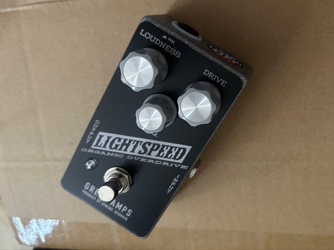 ギター Greer Amps Lightspeed Organic Overdrive