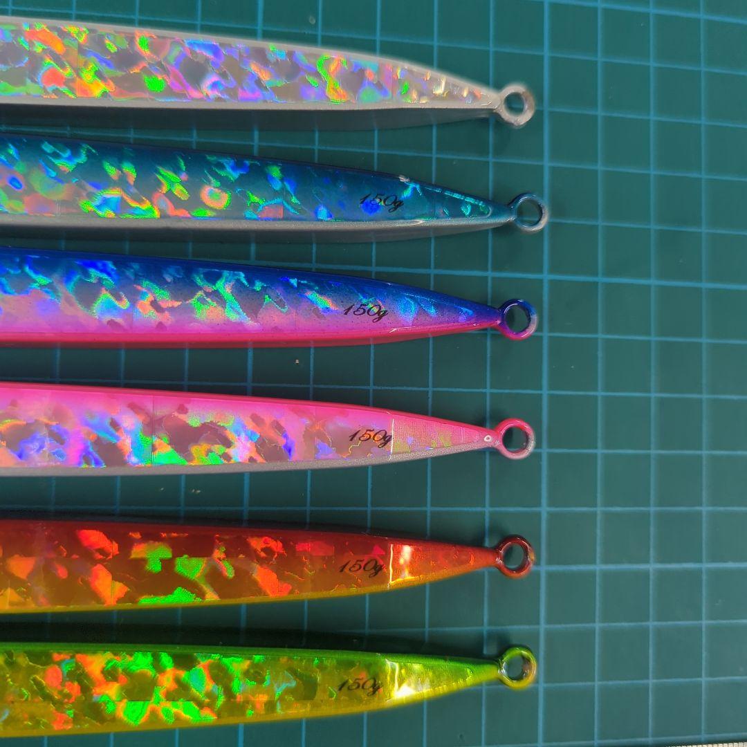 鉄ジグ　スイムライダー　150g　未使用品・美品　6本セット