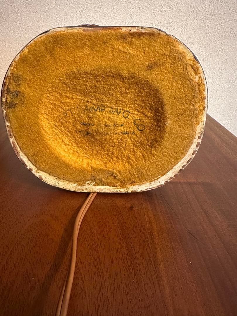 1950年代　TWO FACE ランプ　ミッドセンチュリー　ヴィンテージ