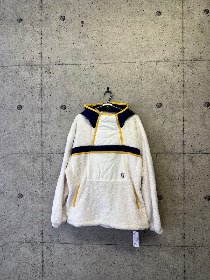 【新品未使用】サイズ5 メンズ ボアフリースプルオーバー ラッセルノ 2485