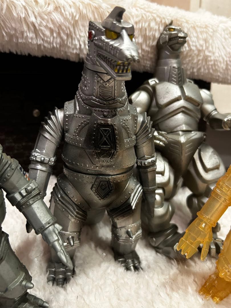 【絶版品】バンダイ　メカゴジラ1975 フィギュア含む4体セット