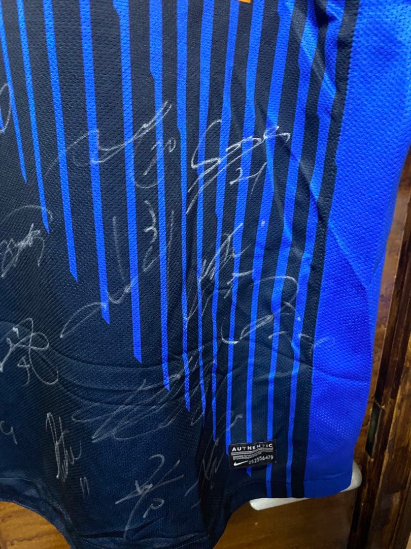 鹿島アントラーズ ユニフォーム　多数サイン入り