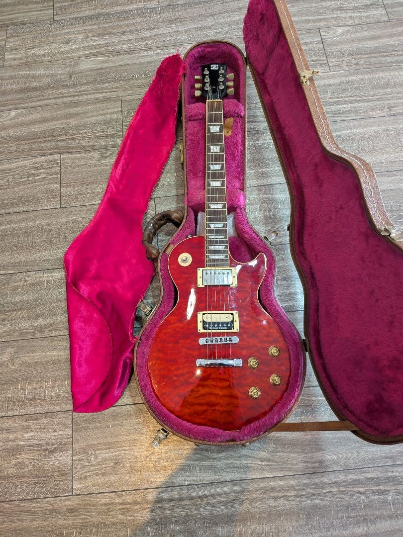 レスポール エレキギター ハードケース付き