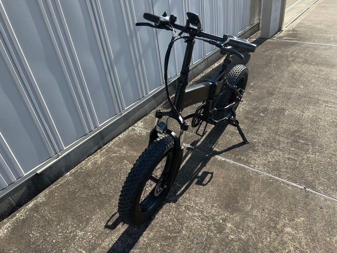 【美品・低走行】MOVEXS 電動アシストファットバイク車庫保管｜市原市直接引取