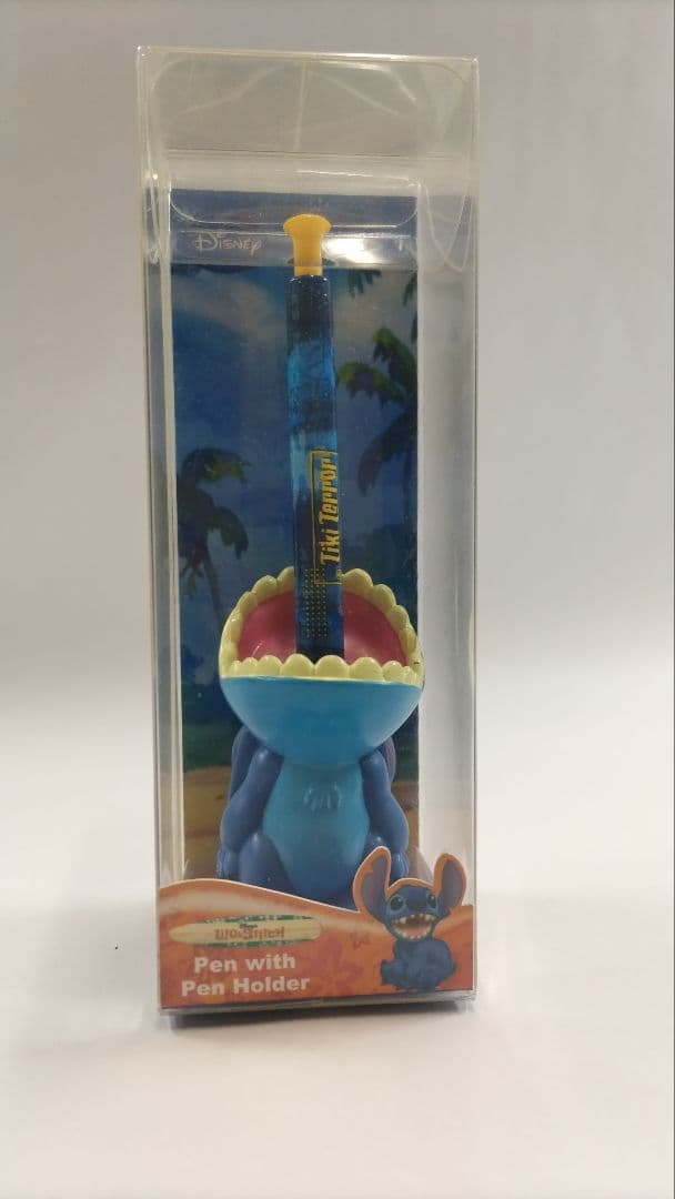 リロ&スティッチ ボールペン付ペンスタンド・スティッチ