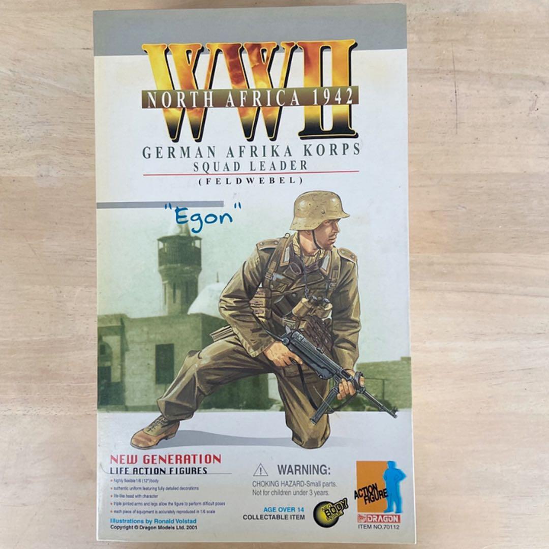 1/6ドラゴンモデルズ　アクションフィギュアドイツ軍アフリカ軍団