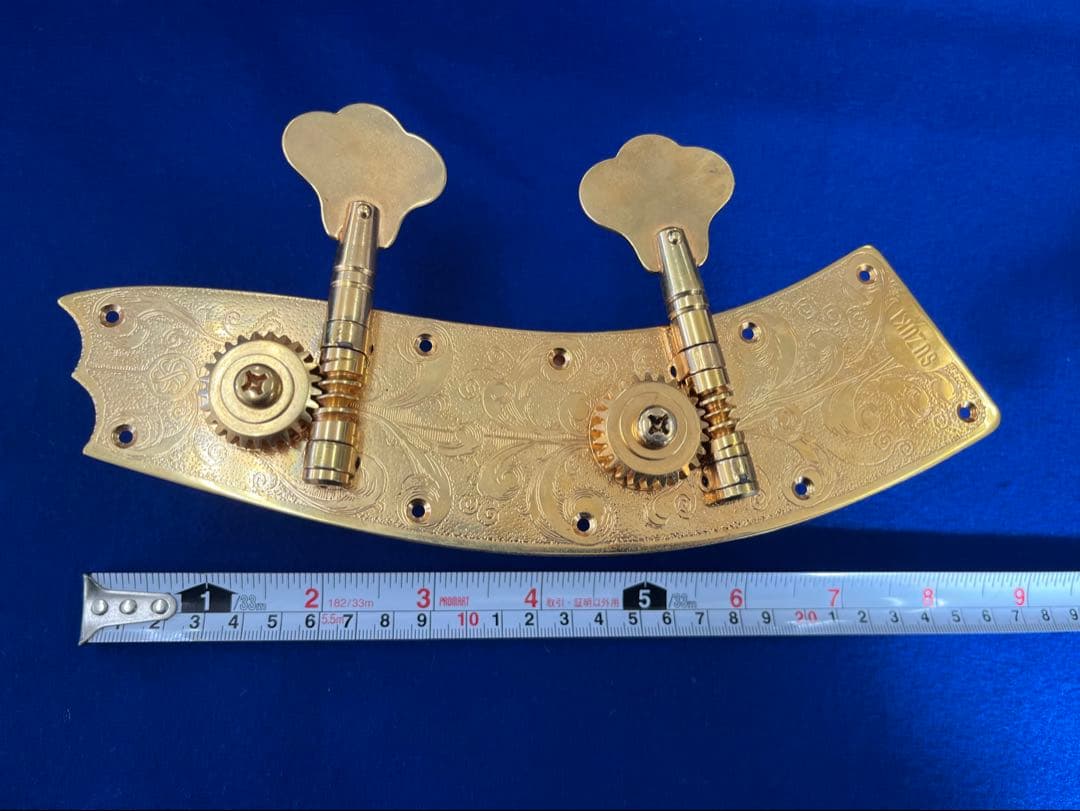 Suzuki Violin コントラバス マシンヘッド 彫刻