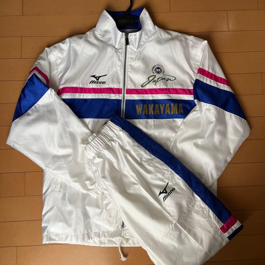 陸上競技 ジャージ ミズノ MIZUNO 和歌山代表 上下ユニフォーム