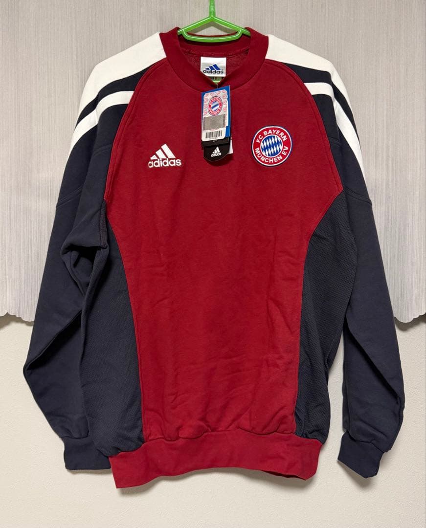 超貴重　adidas バイエルンミュンヘン公式スエット　新品未使用デッドストック