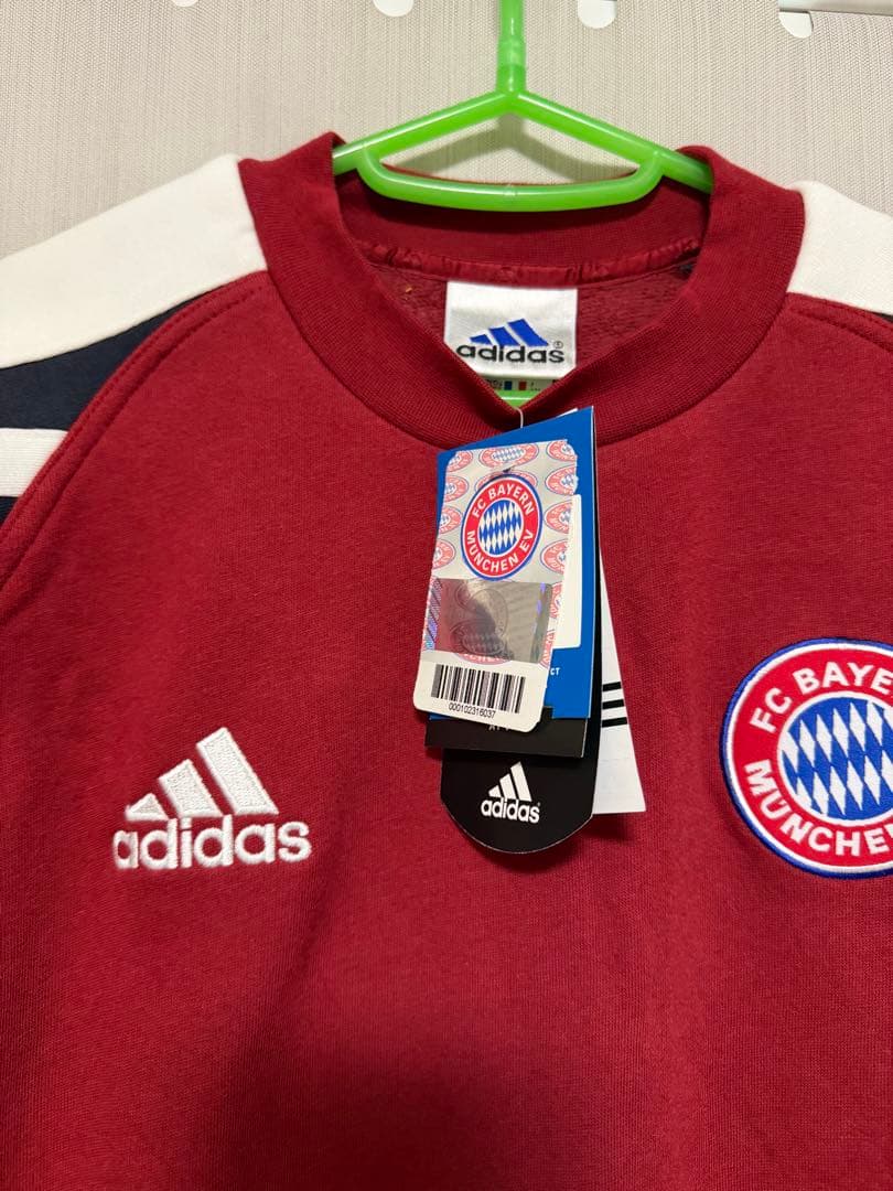 超貴重　adidas バイエルンミュンヘン公式スエット　新品未使用デッドストック