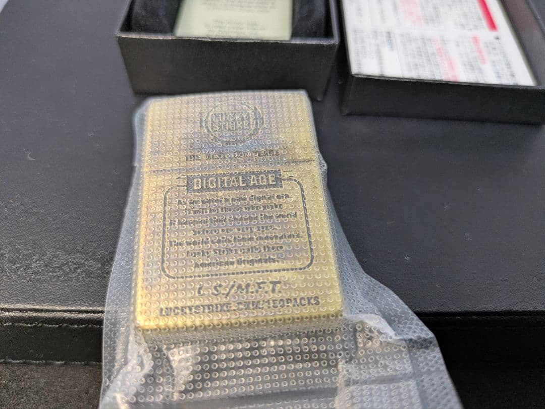 zi 134　ラッキーストライク　五面加工　アーマー　未使用　未開封　ジッポー