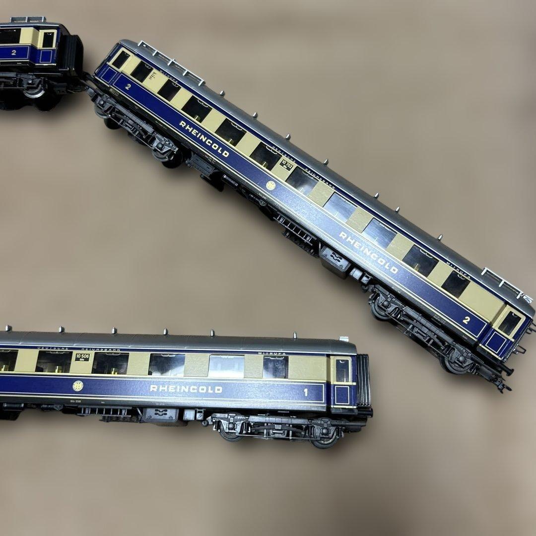RHEINBOLD HOゲージ鉄道模型セット 5両編成