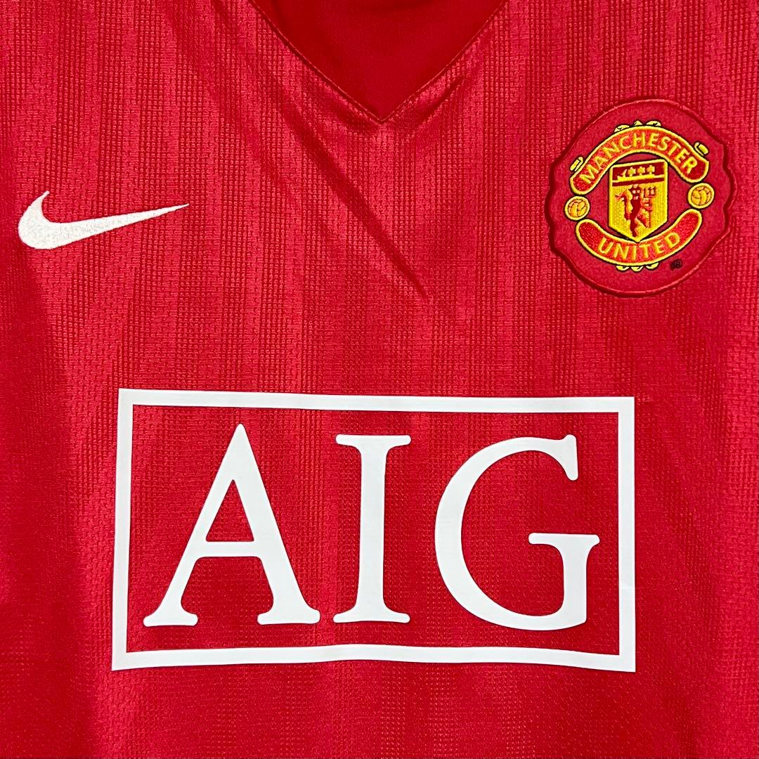 【新品/タグ付き】2007-09 マンチェスター・U ♯7 C・ロナウド【XL】