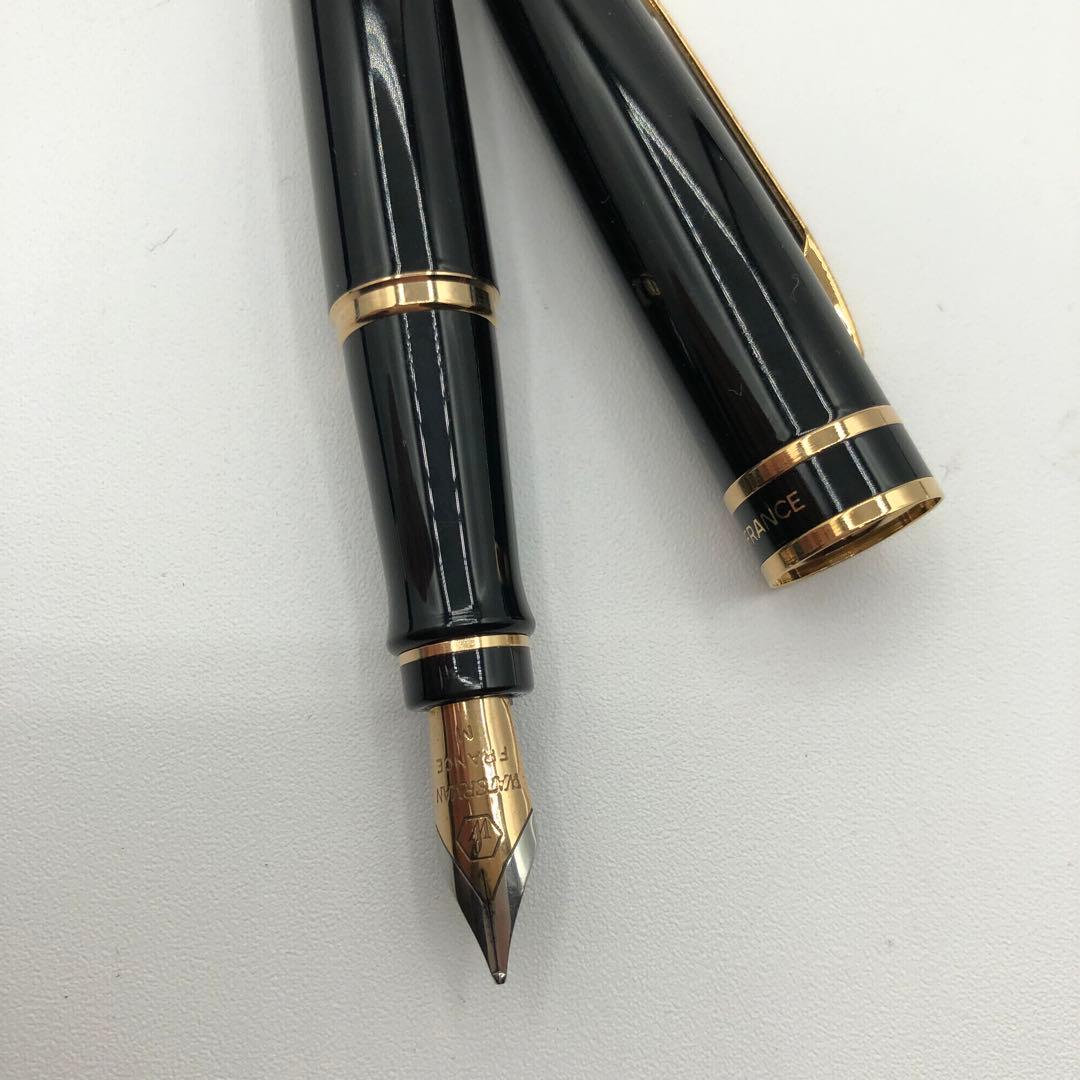 【WATERMANウォーターマン】万年筆ブラック美品