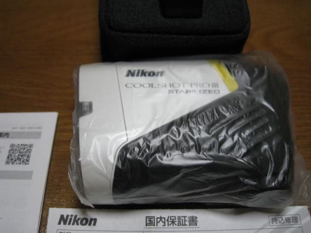 新品　未使用　Nikon COOLSHOT PRO III STABILIZED
