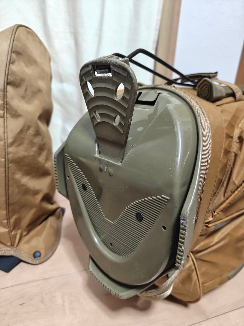 アイアンカバー付 BRIEFING CR4キャディバッグ 限定X-PACコヨーテ