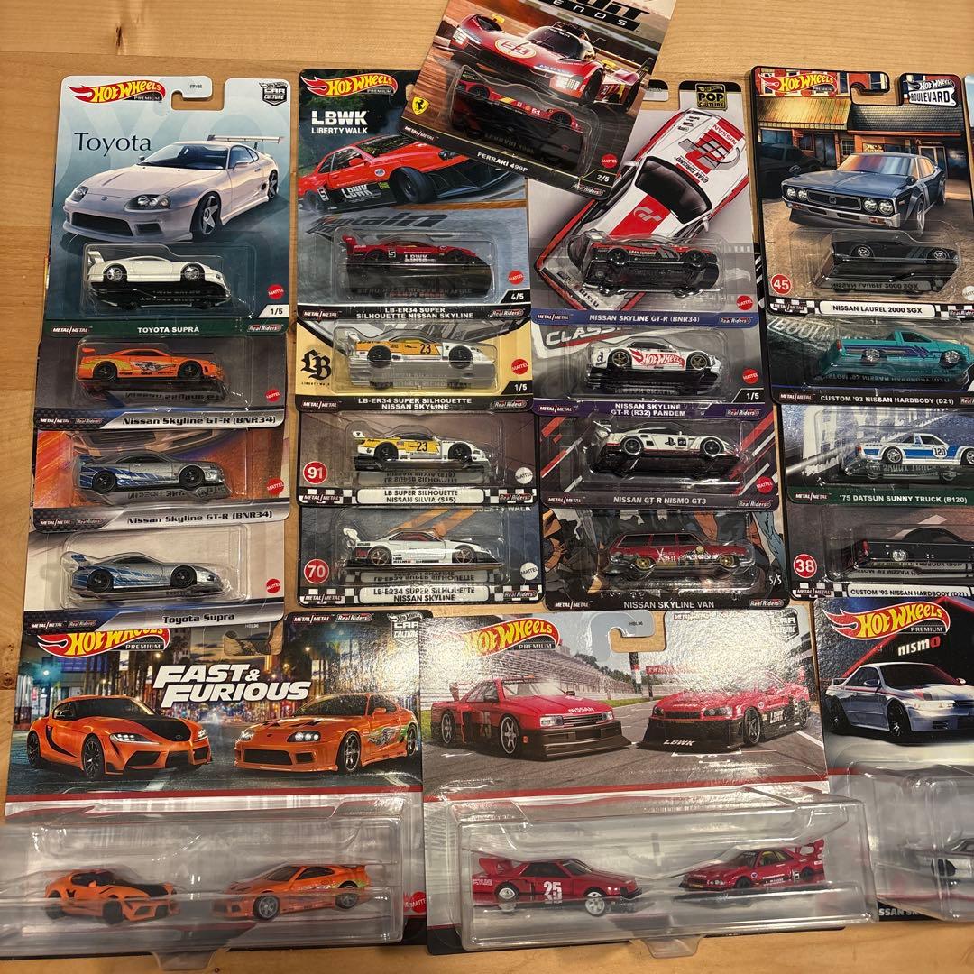 最終価格Hot Wheels プレミアム　人気車種セット
